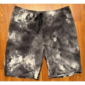 Hurley Phantom John John Florence JJF Nebula Board Shorts Mens 31 8" Swim Trunks